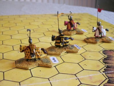 Cry Havoc cavalry scenario in progress
