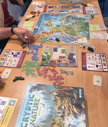 Cryptic Nature set up for play