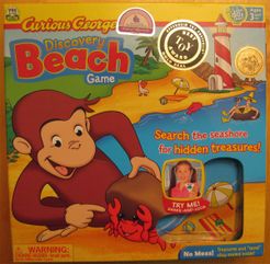 Curious George: Discovery Beach Game box art
