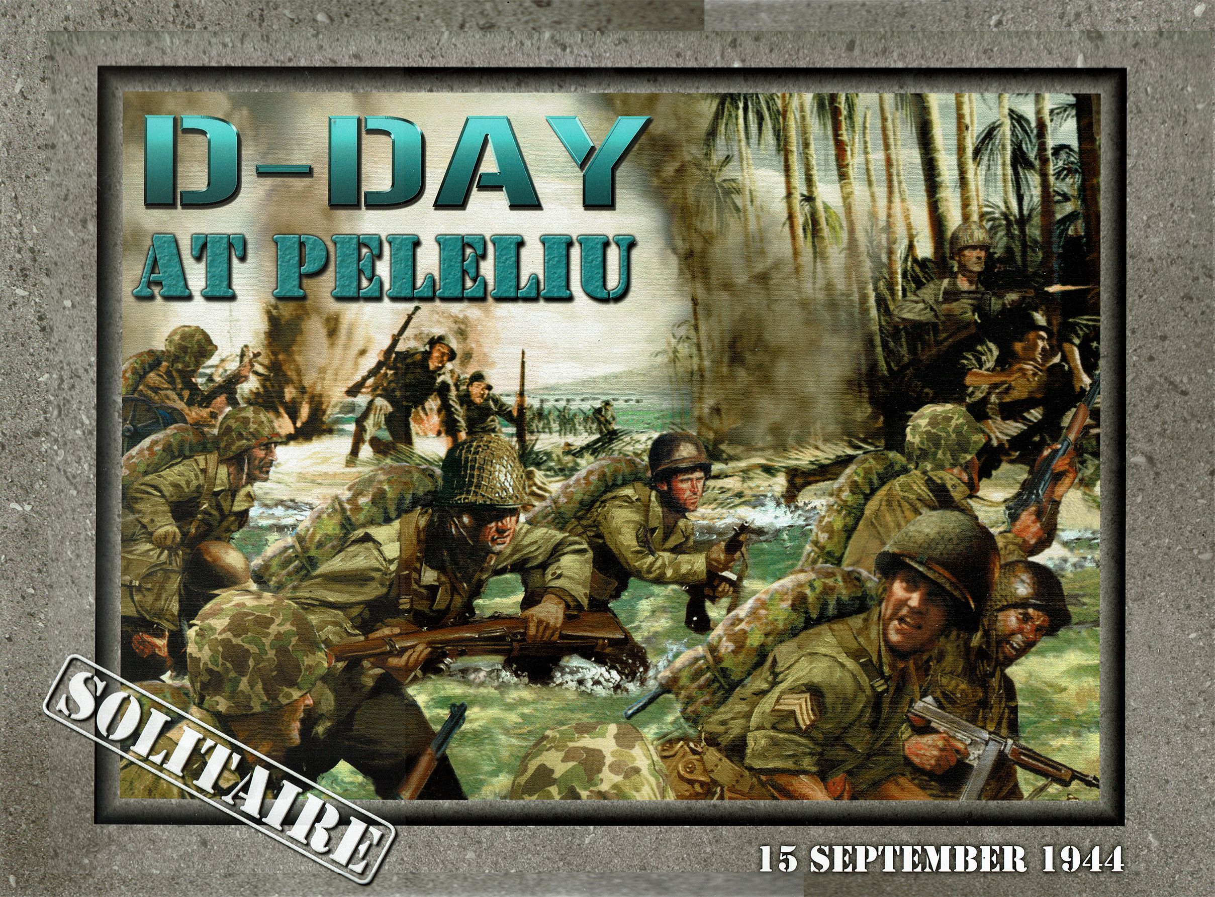 D-Day at Peleliu box art
