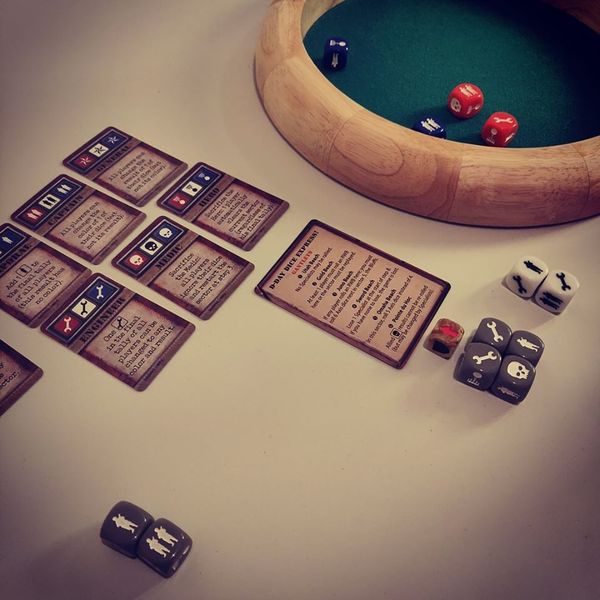 D-Day Dice Pocket in play