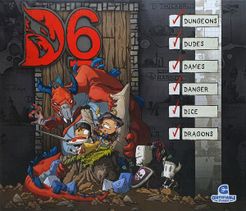 D6: Dungeons, Dudes, Dames, Danger, Dice And Dragons! box art
