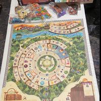 Daitoshi board game components