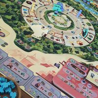 Daitoshi gameplay on the city board