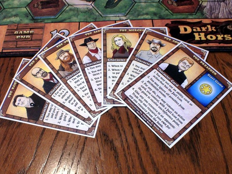 Dark Horse towns and rail routes during gameplay
