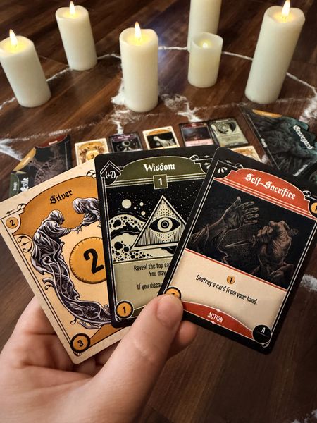 Dark Pact cards and artwork