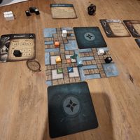 Dark Tomb Bloodthorn Island game setup