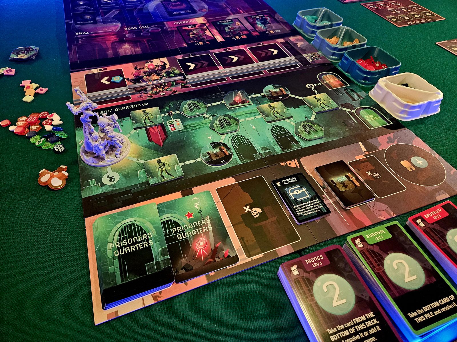 Dead Cells board game first cooperative run
