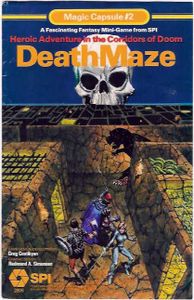 Deathmaze: Heroic Adventure In The Corridors Of Doom box art