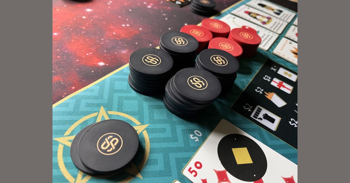 DECKO card market and player area