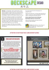 Deckscape: The Art Of Escape box art