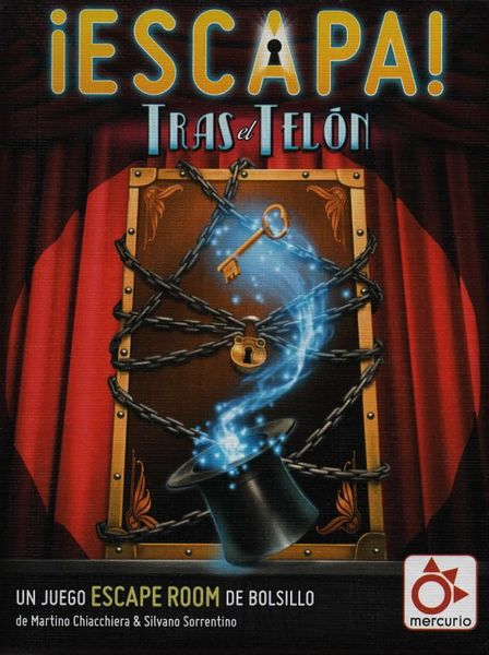 Deckscape Behind the Curtain Spanish edition box