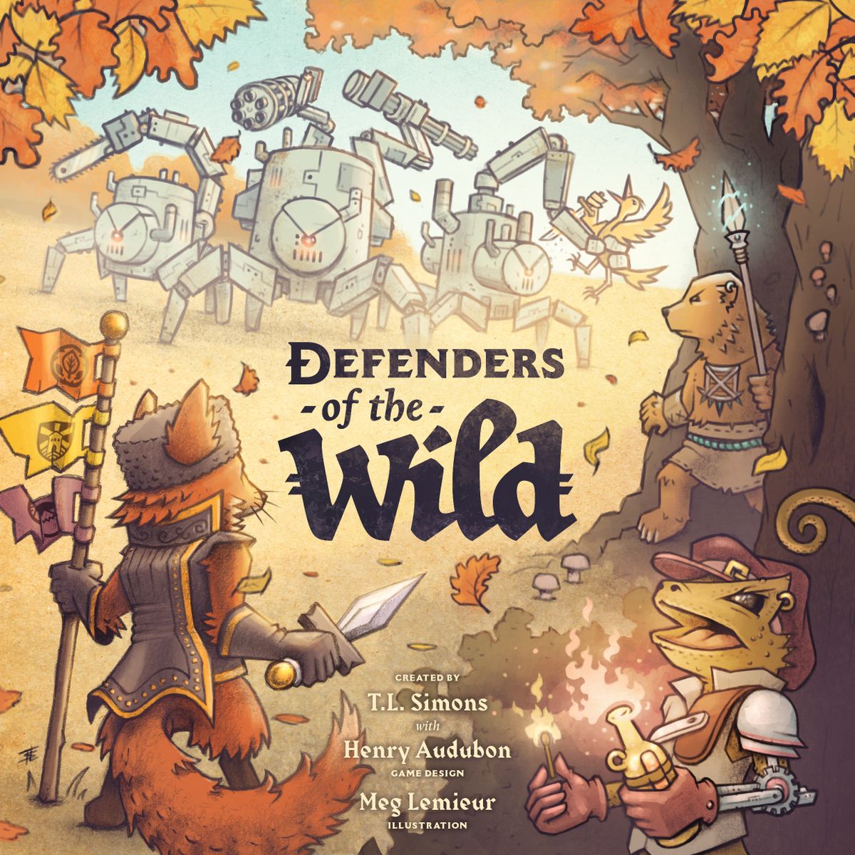 Defenders of the Wild box art