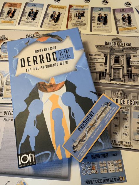 DerrocAr cards and game components