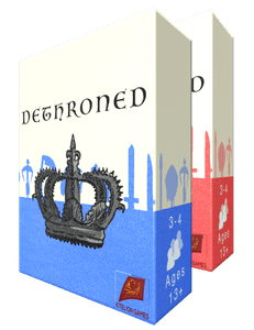 Dethroned: The Real-time Combat Card Game box art