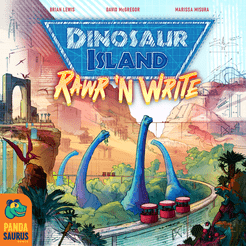 Dinosaur Island: Rawr 'n Write box art
