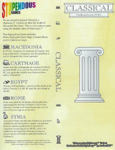 Diplomacy: Classical Variant box art