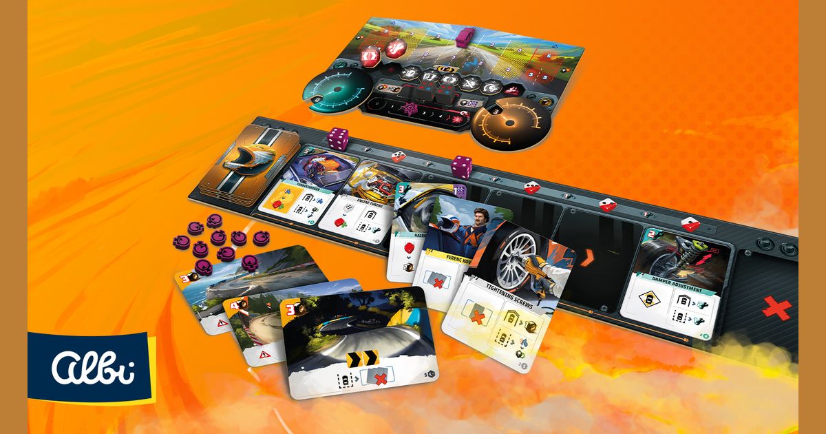 Dirt and Dust game components