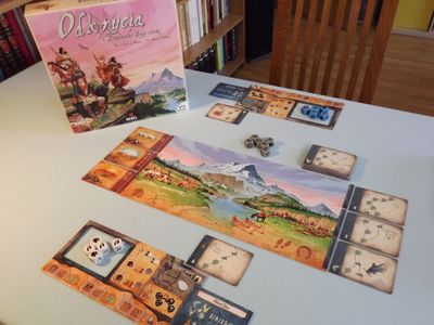 Discoveries set up for two players