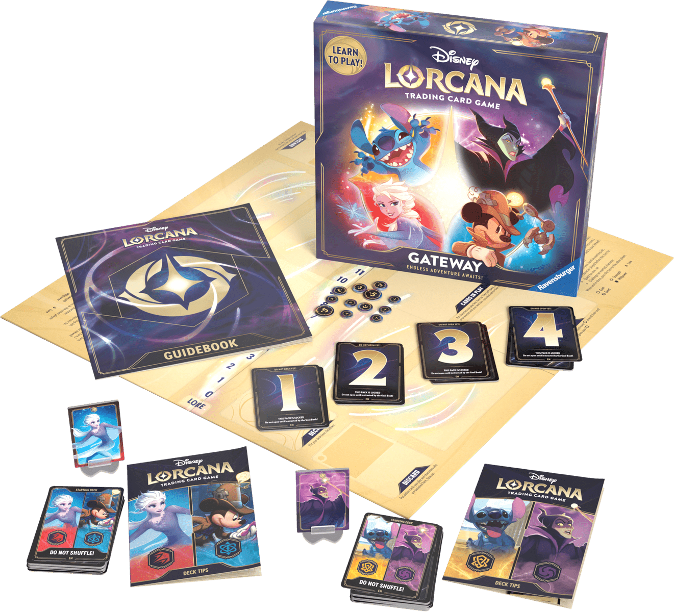 Disney Lorcana Gateway English edition contents