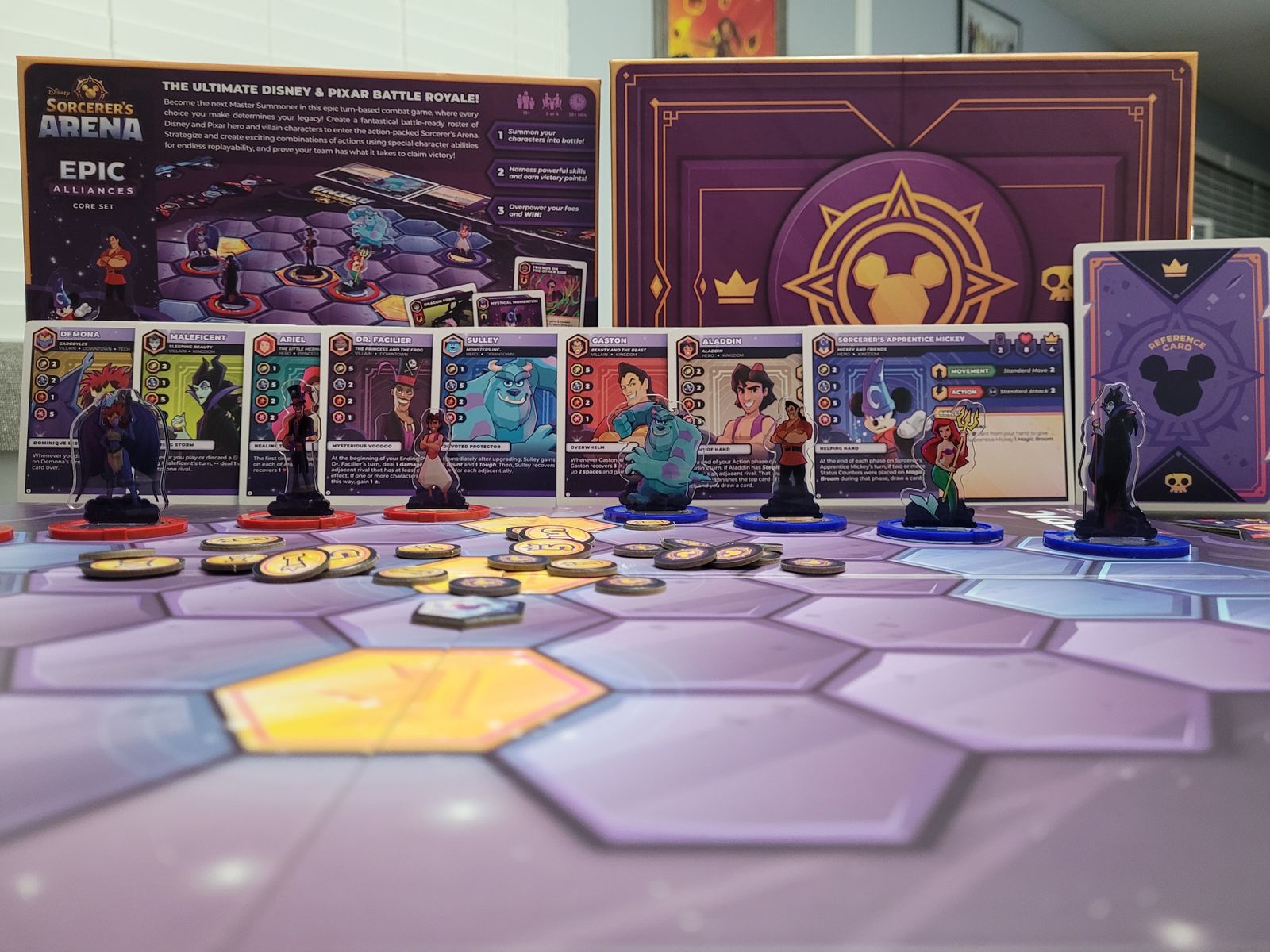 Disney Sorcerers Arena components