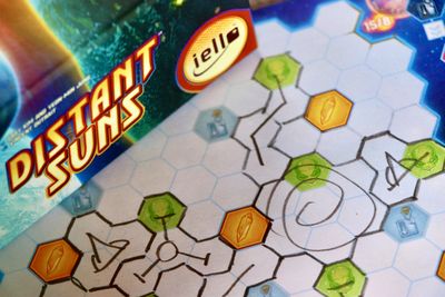 Distant Suns illustrated galaxy map sheets