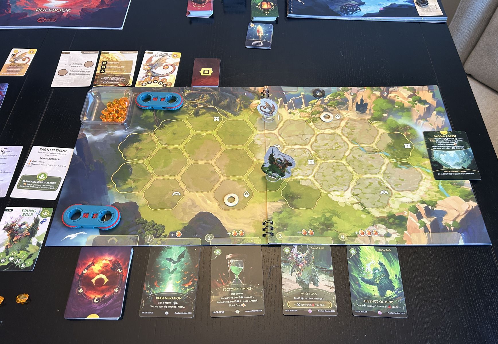 Dragon Eclipse solo campaign in progress