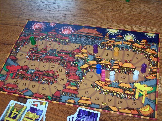 Dragon Parade game in progress