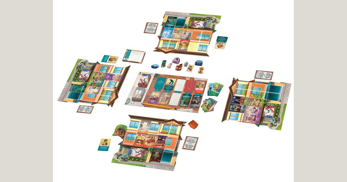 Dream Home four-player game in progress