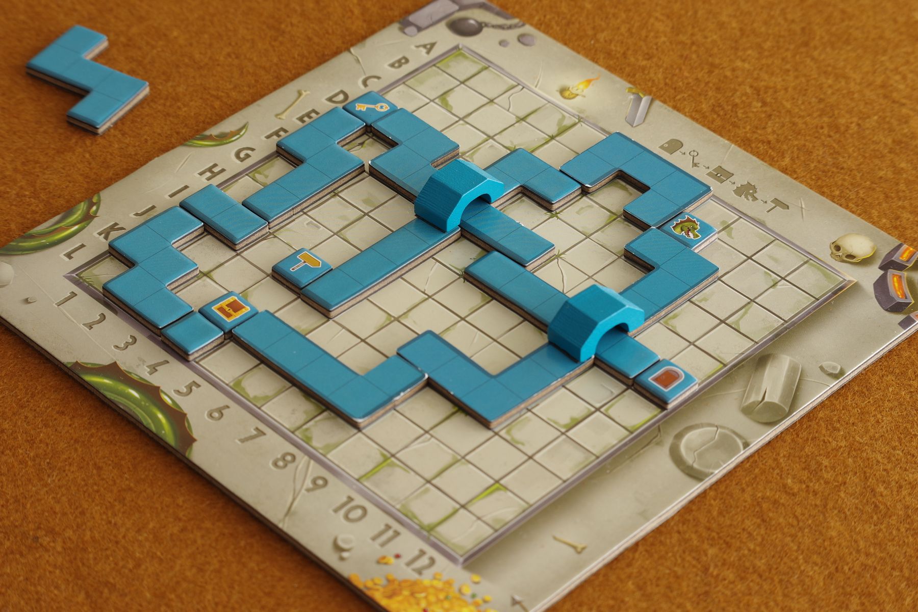 A sample Dungeon Exit challenge in play