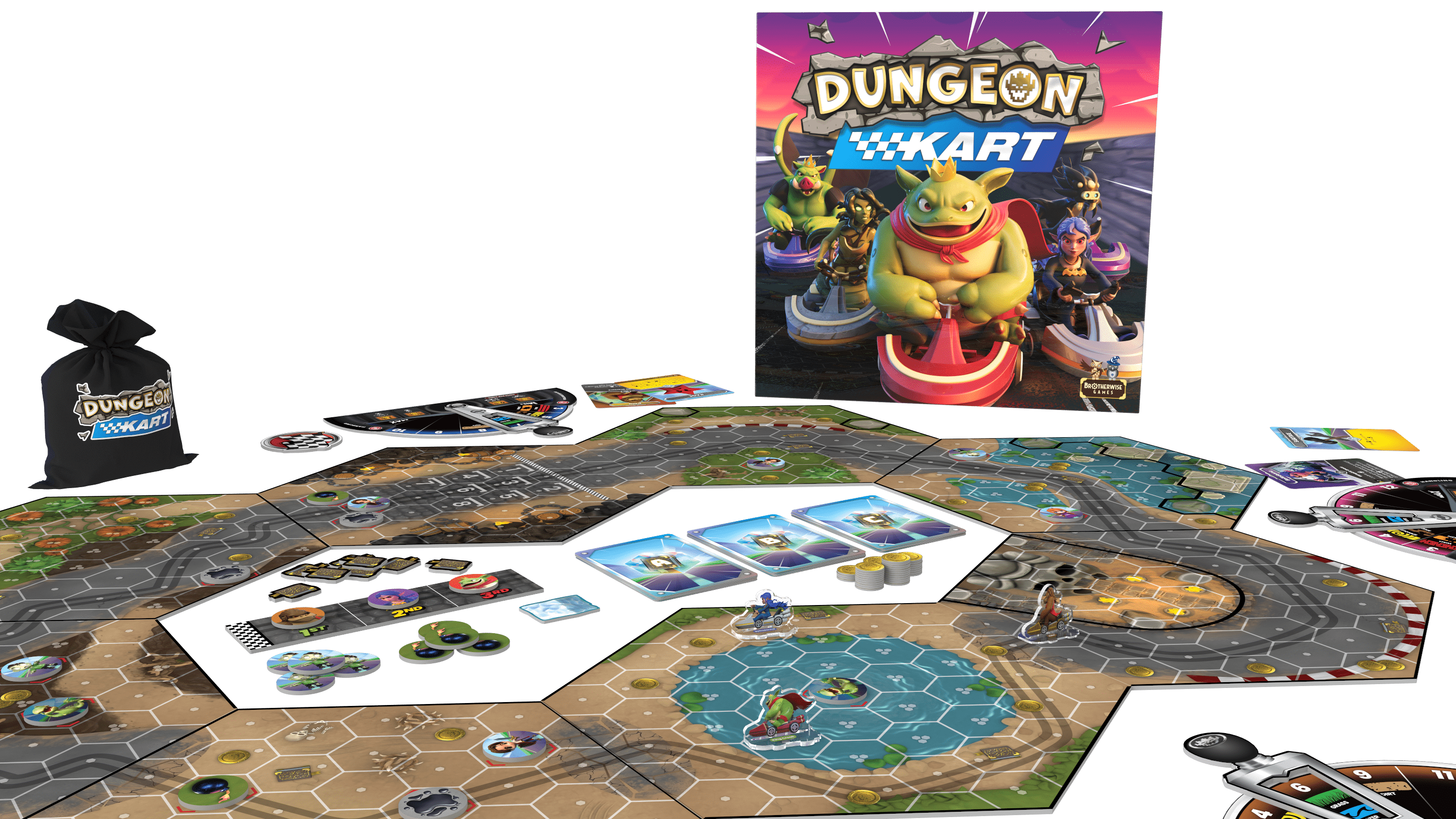 Dungeon Kart modular race course