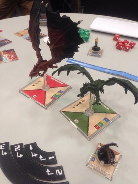 Dungeons and Dragons Attack Wing cards tokens and templates