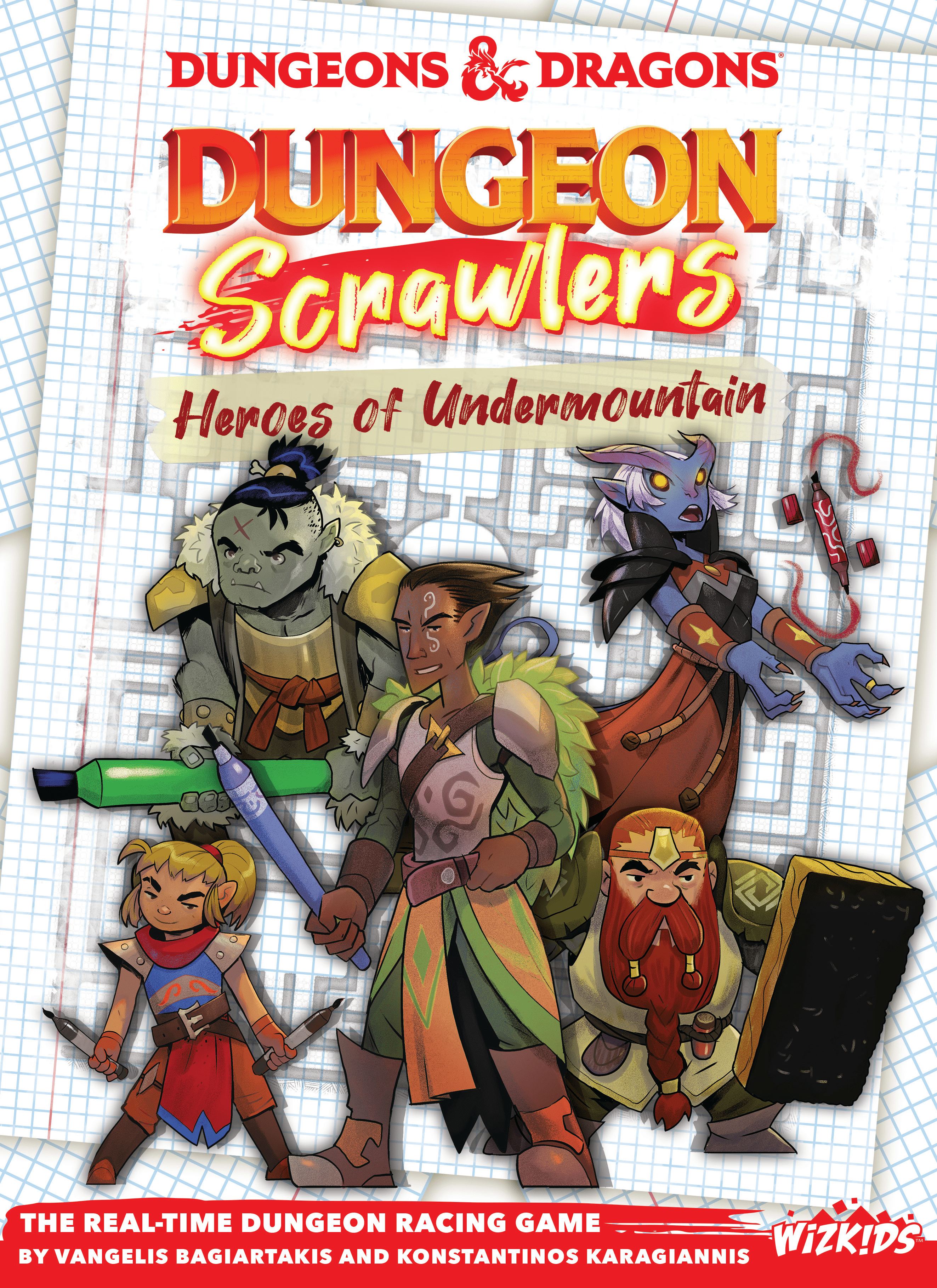 Dungeons & Dragons: Dungeon Scrawlers – Heroes of Undermountain box art