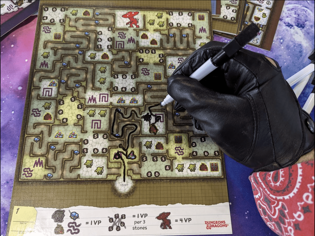 Dungeon Scrawlers map setup
