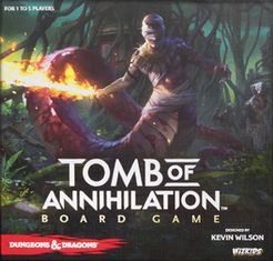 Dungeons & Dragons: Tomb Of Annihilation Board Game box art