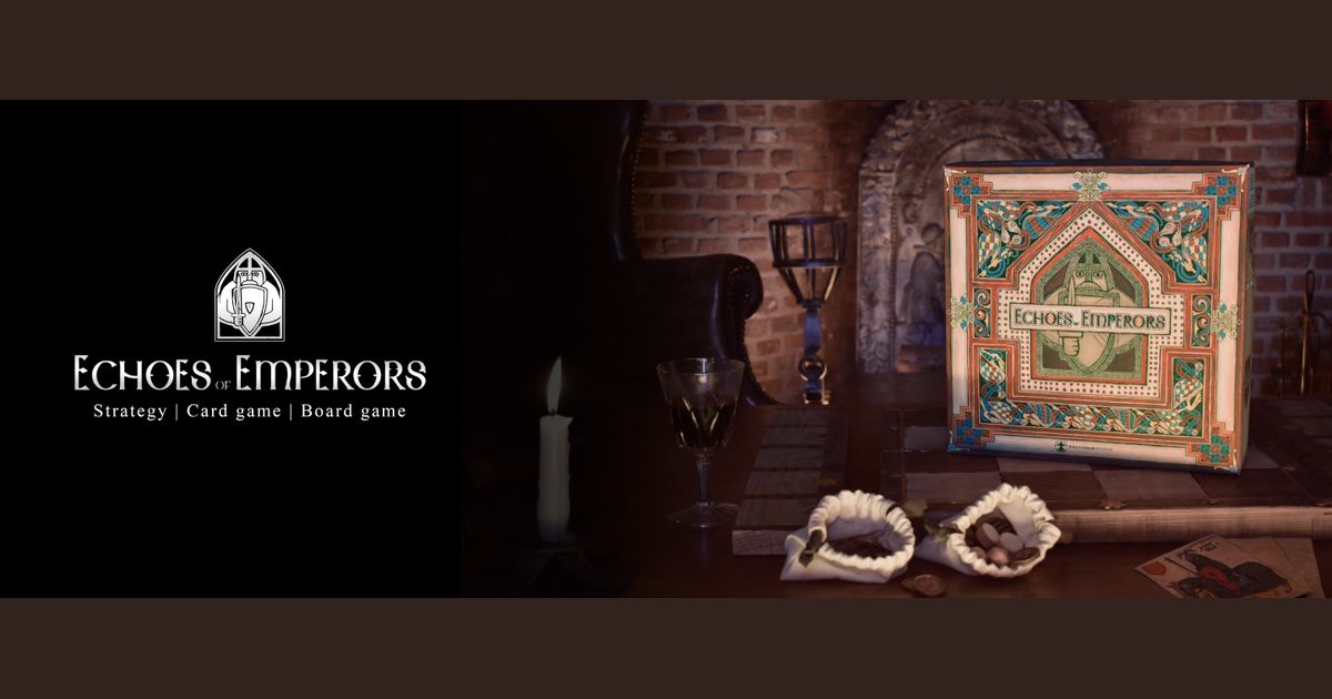 Echoes of Emperors maps, cards, and pieces