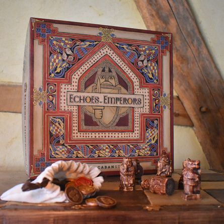 Echoes of Emperors box and army figures