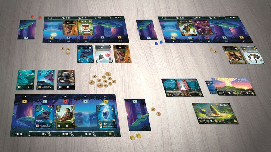 Echoes of Time complete board game setup