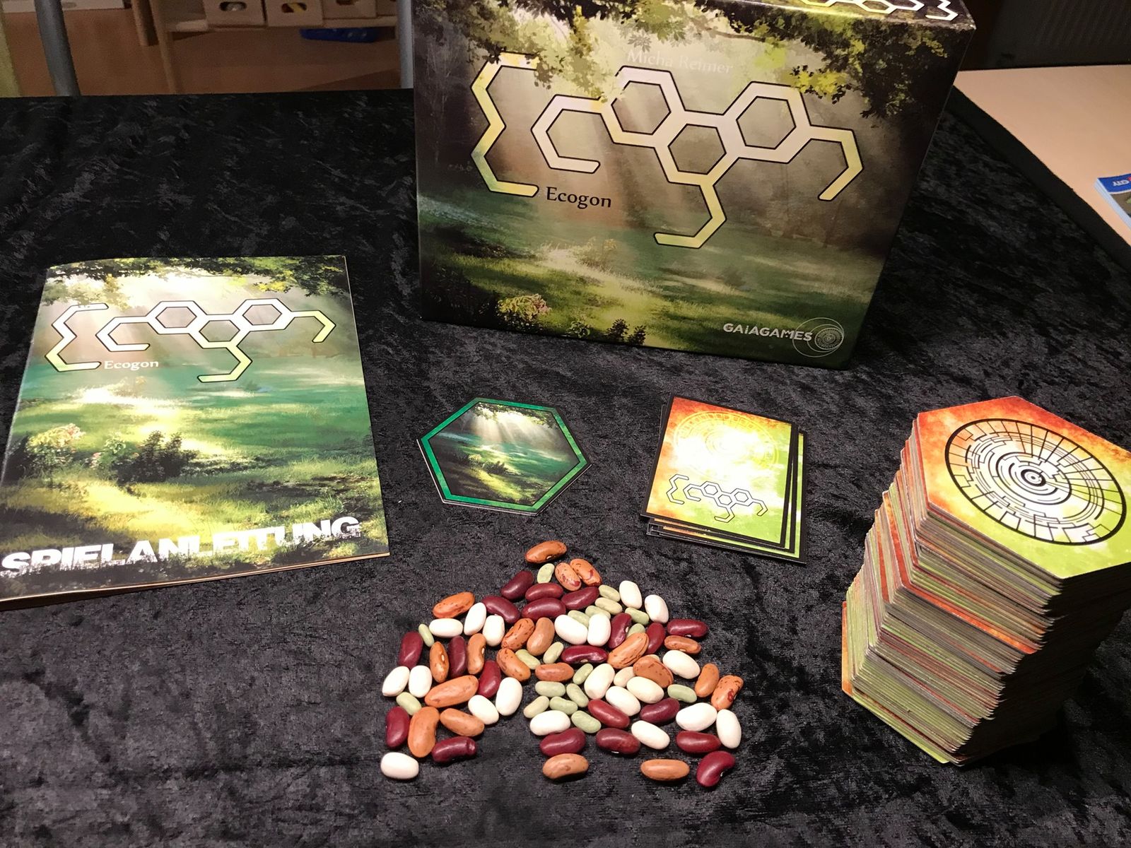 Ecogon habitat plant and animal tiles