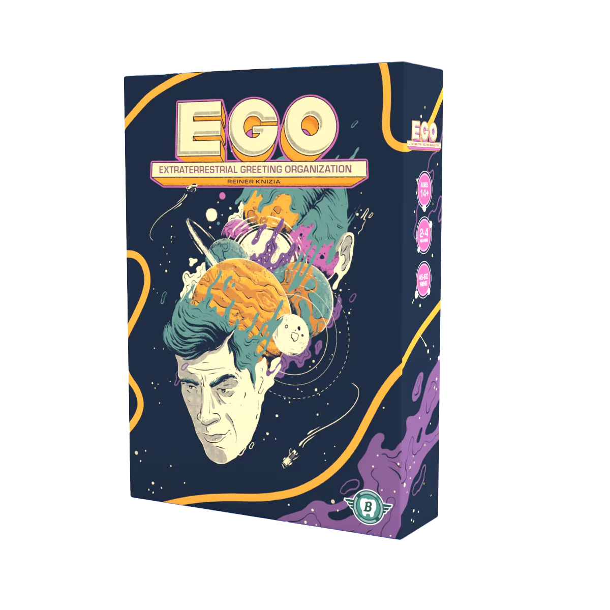 EGO board game setup on a table