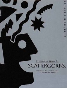 Electronic Scattergories Platinum Edition box art