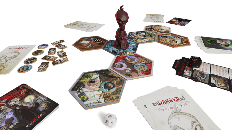 Endangered Orphans House of Rath game setup