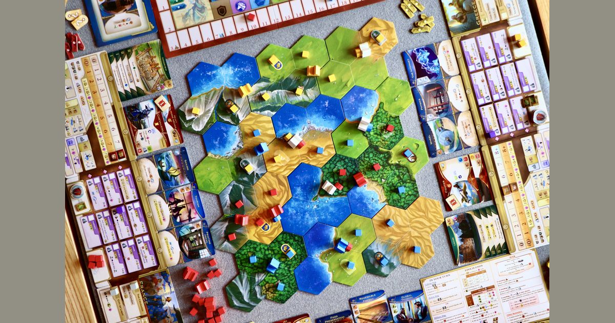Epochs Course of Cultures civilization map