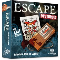 Escape Dysturbia: Falsches Spiel Im Casino box art