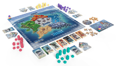 Ethnos Second Edition regional game board