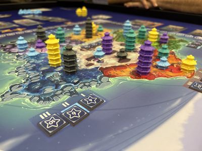 Ethnos Second Edition game in progress