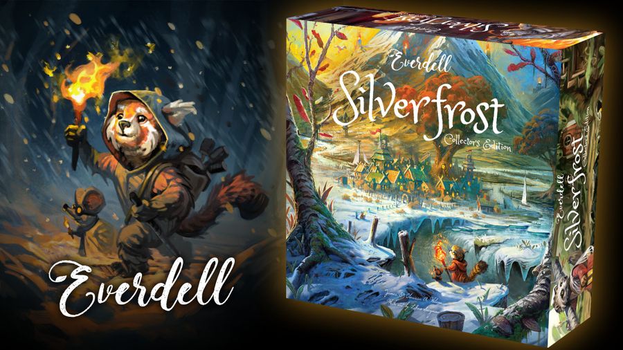 Everdell Silverfrost Collectors Edition box and Ranger