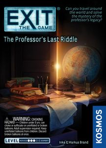 Exit: The Game – The Professor's Last Riddle box art