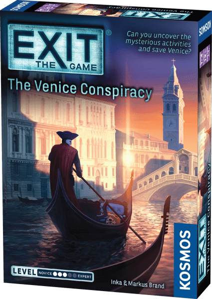 EXIT The Venice Conspiracy front cover artwork
