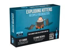 Exploding Kittens: Recipes For Disaster box art